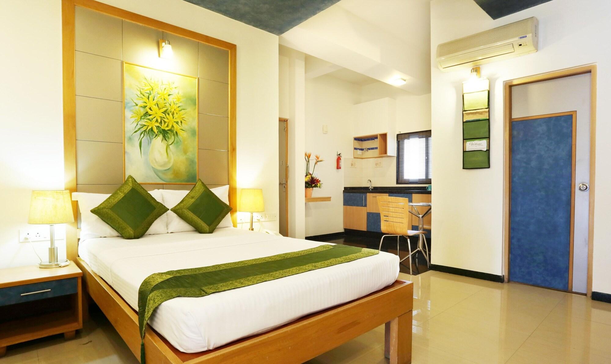 העיר בנגלור Treebo Edha Suites Koramangala מראה חיצוני תמונה